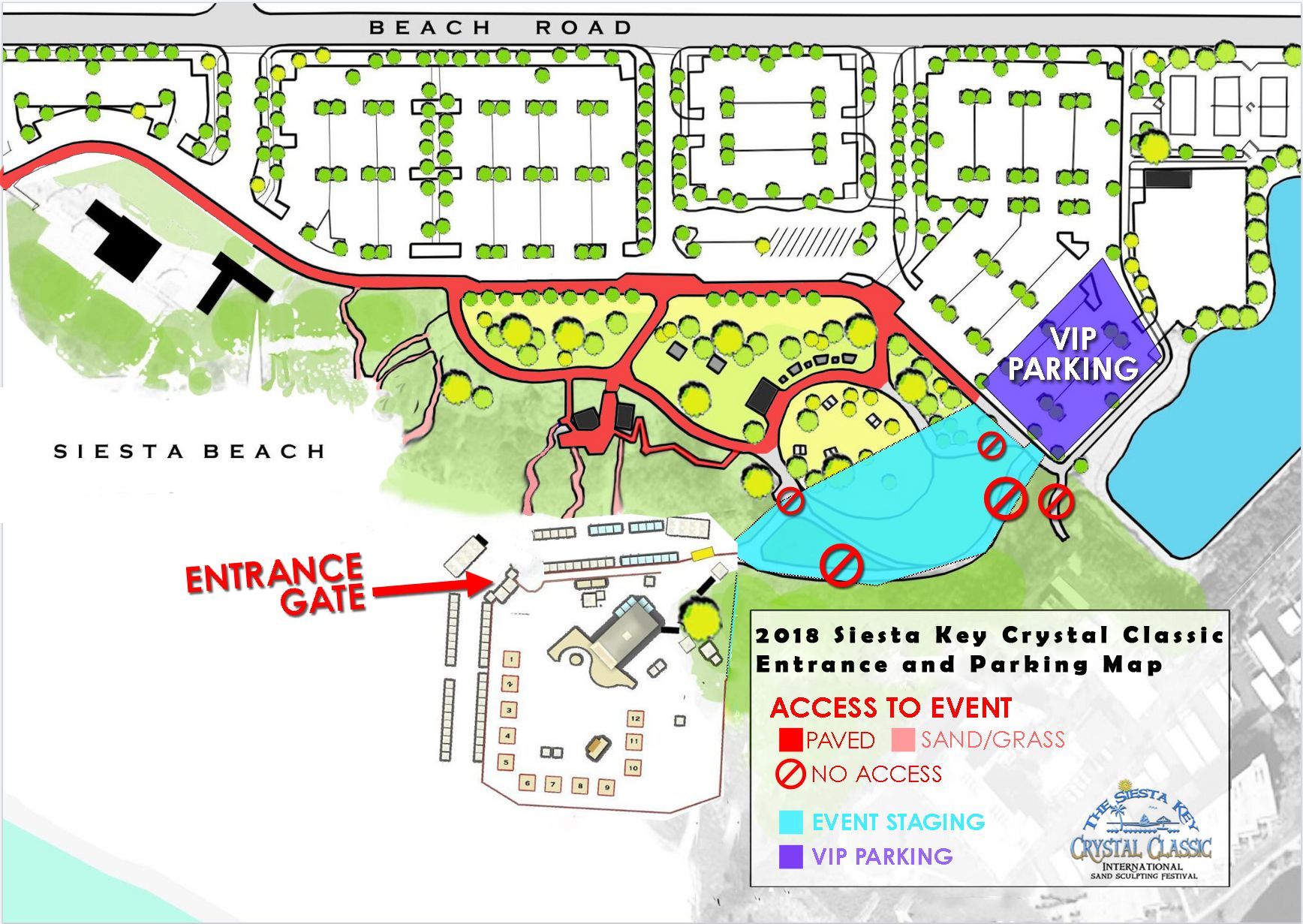 Siesta Key Crystal Clic Map Admission Hours Map Admission Hours